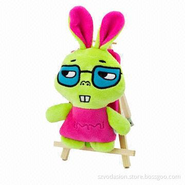 Unique super rabbit plush case for iPhone 5, made of super soft plush